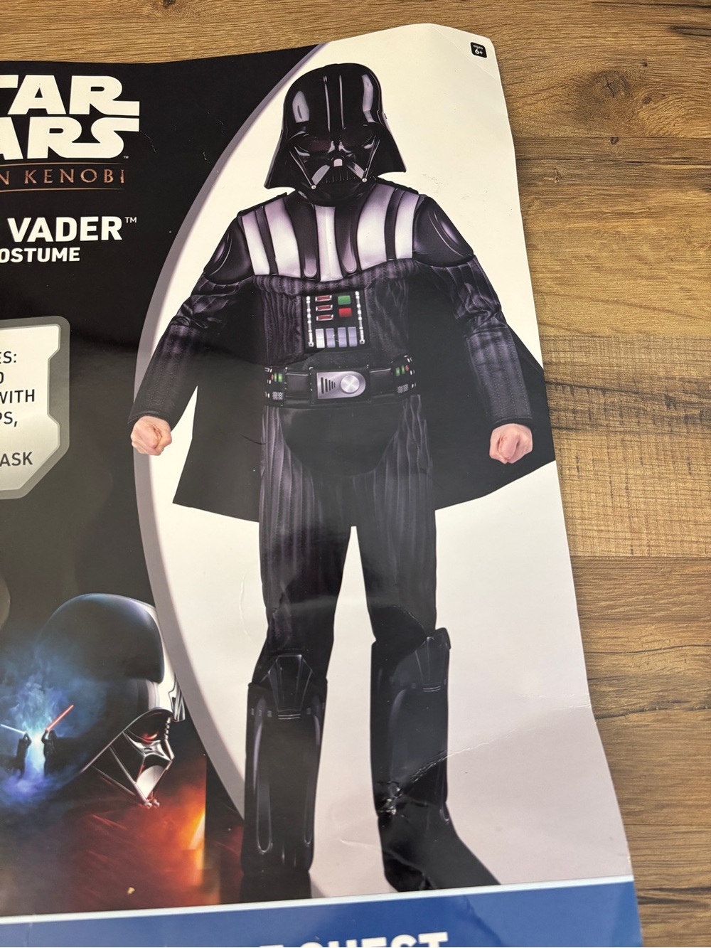 Star Wars Darth Vader Halloween Dress Up Costume Youth Big Kids